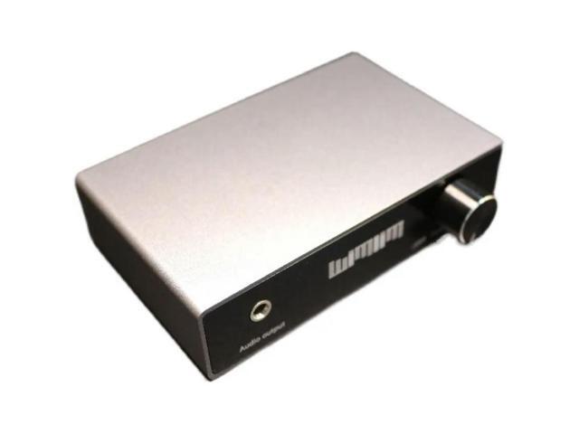 Decoder digital coaxial fiber audio adapter to analog 3.5 lotus line output connected to audio converter