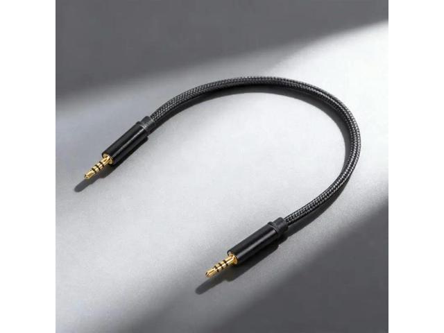 2.5mm TRRS Audios Cord 4Pole Male to Male Audios Cable with Gold Plate Connectors for High Fidelitys Sound Transmission