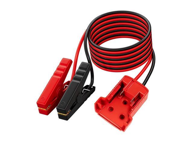 18V Cable for For starter Kit 12AWG Car Jump Start Conversion with Flame Retardant Protection and Pure Copper