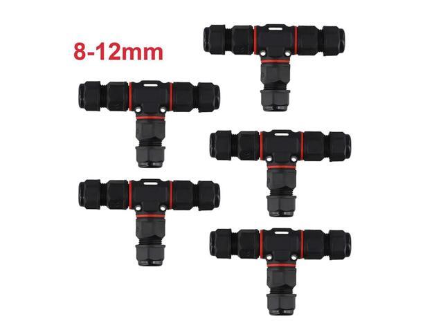 3 Pin Connector Cable Connection Kit 110 X 75 X 25mm 3-Pin Connector Versatile Compatibility Weather Resistant