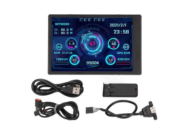 3.5in IPS USB Mini Screen AIDA64 PC CPU RAM Data Monitor PC Sensor Panel Display Temperature Mini Monitor Computer Temp Monitor