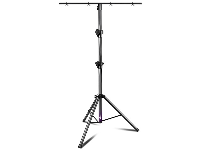 DJ Light Stand for Par Lights, 48.8-114.1 inches Protable Tripod DJ Stand for Stage, Bar, Banquet, Party