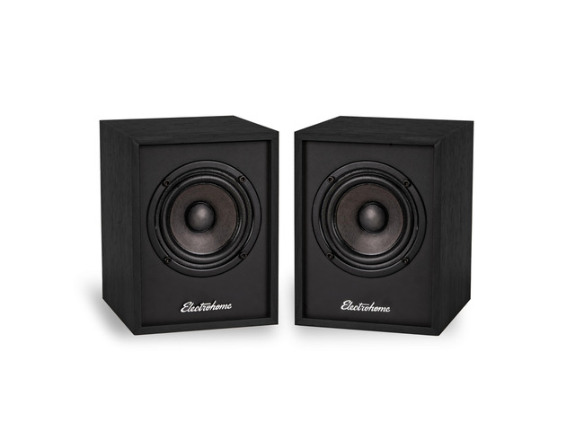 Huntley Powered Bookshelf Speakers with Built-in Amplifier and 3' Drivers for Turntable, TV, PC and Wireless Music Streaming Featuring Bluetooth 5,...