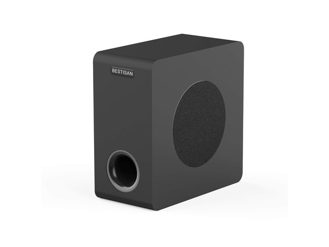 Powered Subwoofer, 6.5'' Side Firing Home Audio Sub, Deep Bass Response Subwoofers, Easy Setup with Home Theater Systems, TV, Speakers, RCA, LFE,...