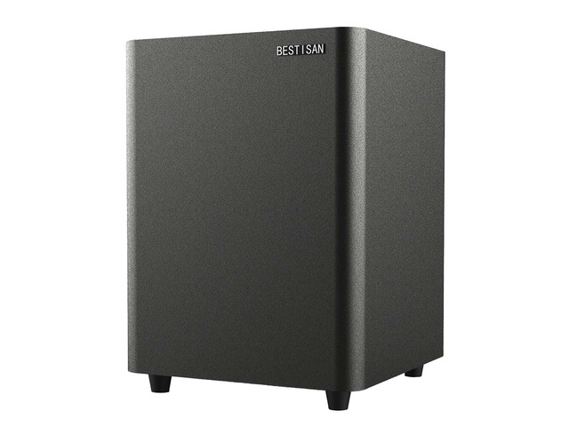 Powered Subwoofer, Deep Bass Sub, Down Firing Subs, Easy Setup with Home Theater System, Receiver, Speakers, Coaxial Cable Included, RCA, LFE, AUX...
