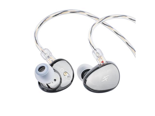 SIMGOT EA500 LM 2nd Gen Dual-Magnet & Dual-Cavity Dynamic Driver in Ear Monitor, Wired Gaming Earbuds with Replaceable Tuning Nozzle, Detachable...