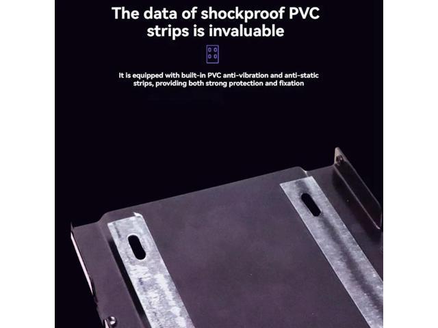 JEYI 2.5In To 3.5In SSD HDD Hard Drive Adapter Bay Holder Mounting Bracket Caddy Tray For 7/9.5/12.5Mm 2.5Inch HDD/SSD