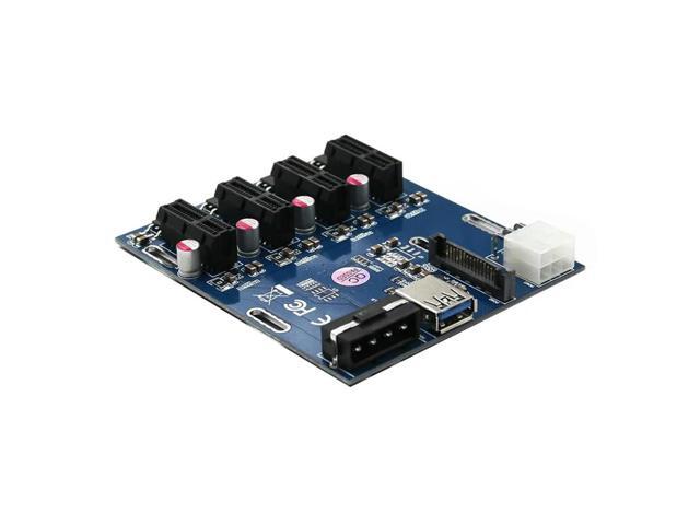 1 Drag 4 Adapter Extension Cable One Drag Four Adapter Card PCI-E To Four PCIE Multi-Functional Expansion Card Spare Part