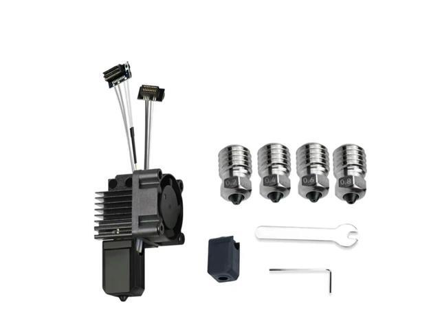 YOC-For P1P P1 3D Printer Bi-l Nozzles Cooling Fan V2.0 Print Head Hotend Kit 3D Printing Parts