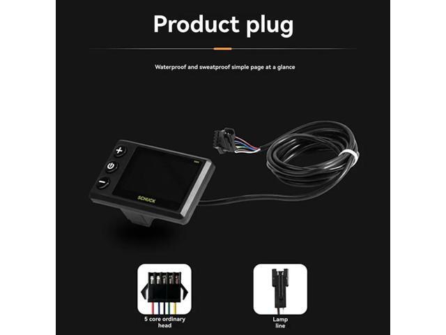 36V 48V 52V 40A Brushless Controller Motor S869 Meter LCD Display 24V-72V+Throttle Kit Forelectric Scooter E-Bike Repair Kit