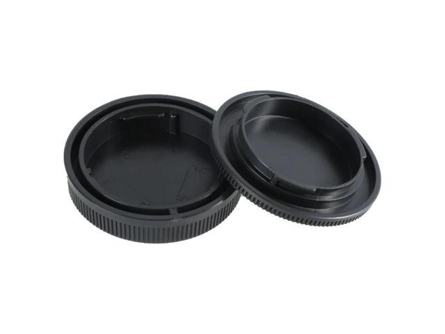 Camera Body Caps and Rear Lens Cover Set for Mark II M200 M100 M6 Mark II EF M Mount Cameras