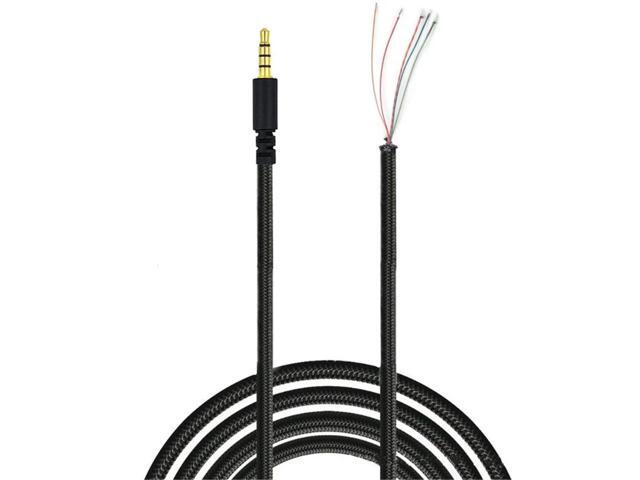 Repairing Repair Replacement Aux Cable for Hyper X Cloud II Core Pro Cloudx -Stinger Revolver S Wired Gaming Headset