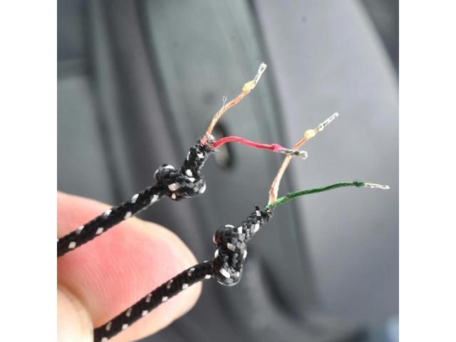 Earphone Maintenance Wire Repair for KOSS PortaPro PP DIY Replacement Headphone Cable 3.5mm Nylon Headset Cables