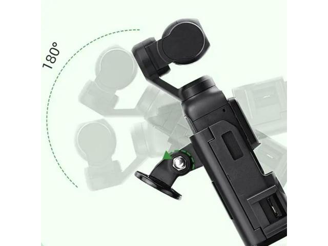 Camera Mount Bracket Adapter For POCKET3 Action Cameras Secure Positioning Multiaccessory Compatibility Aluminum