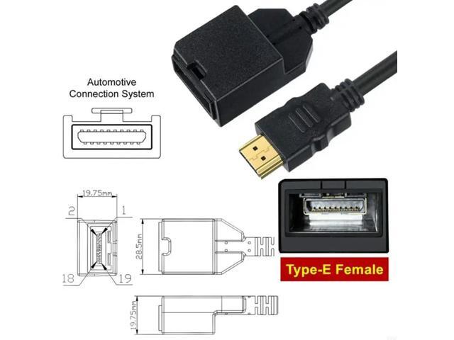 Premium HDMI1.4 Cord Hdmis Extension Cord Supports Clear 1080p Video Audios Transfer Highly speed With Ethernet 1.5m Black