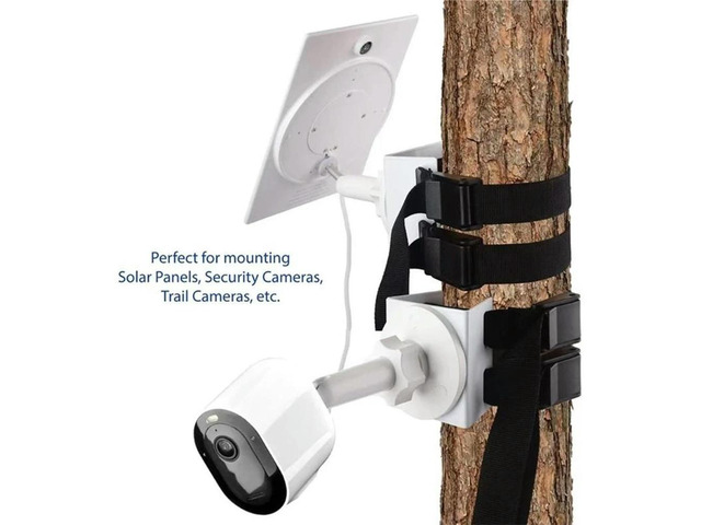 Weatherproof High Strength l Camera Mount 360 Degree Rotating for Outdoor Use with Antirust Design Easy Installation