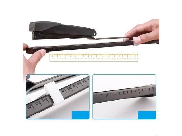 2-20 Sheets Long Sleeve Stapler Office Stapler Long Reach Stapler Desk Stapler Multifunctional Paper Stapler