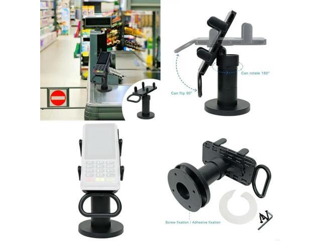 POS Machine Mount With Tilt Adjustment POS Terminal Stand Adjustable Clamp Width