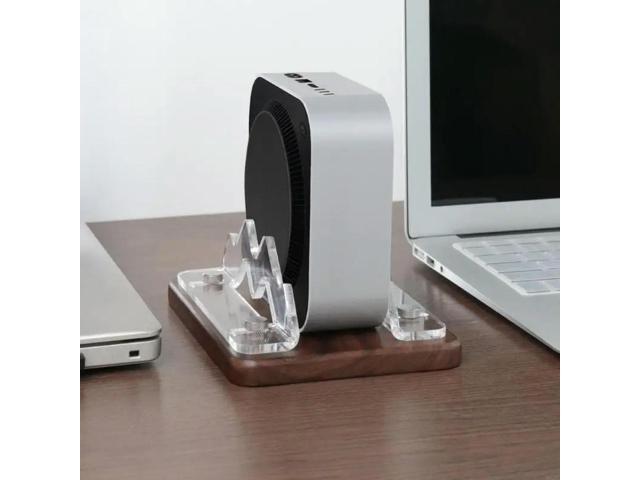 Vertical Mount Stabilizing Holder With Base Secure Fit & Cable Management for 4