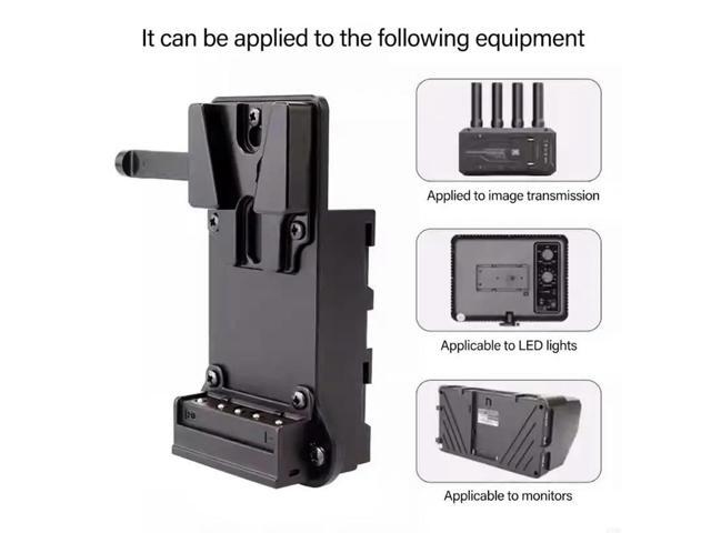 V-Lock Plate Adapter V Mount Adapter Plate For F550 F750 F970 Batteries For Cameras Monitors LED Lights