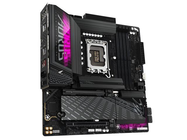 GIGABYTE B860M AORUS PRO WIFI7 Intel Core Ultra (Series 2) LGA 1851 Motherboard, mATX, DDR5,3x M.2, PCIe 5.0, 40Gbps USBC,2.5GbE LAN,WIFI 7