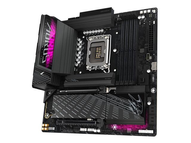 GIGABYTE B860M AORUS PRO WIFI7 Intel Core Ultra (Series 2) LGA 1851 Motherboard, mATX, DDR5,3x M.2, PCIe 5.0, 40Gbps USBC,2.5GbE LAN,WIFI 7