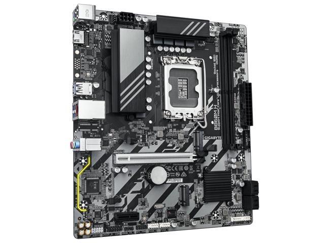 GIGABYTE B860M H Intel Core Ultra (Series 2) LGA 1851 Motherboard, mATX, DDR5, 2x M.2, PCIe 5.0, 2.5GbE LAN