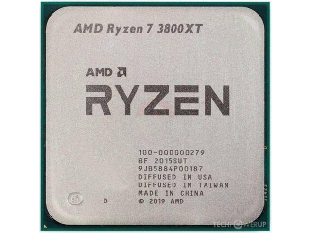 AMD Ryzen 7 3800XT - Ryzen 7 3rd Gen 8-Core 3.9 GHz Socket AM4 105W Desktop CPU Processor - OEM,No box