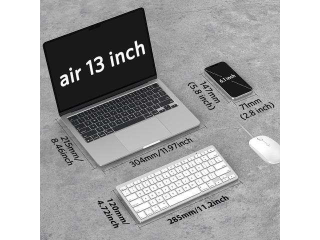 OMOTON Wireless Keyboard for Mac, Keyboard for Mac, Stable Bluetooth & Ultra-Slim Portable, Ergonomic Design, Compatible with MacBook Pro/Air/iMac,...