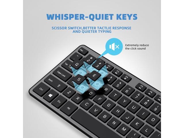 USB Wired Keyboard for Window,Comfortable Quiet Chocolate Keys, Durable Ultra-Slim Wired Computer Keyboard(QWERTY) for PC, Windows...