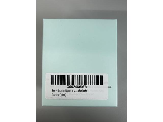 GATERON Magnetic Jade Pro Keyboard Switches, Linear Factory Pre-lubed Freely Setting Pre-Travel 20mm Longer Spring Key Switches for Magnetic Gaming...