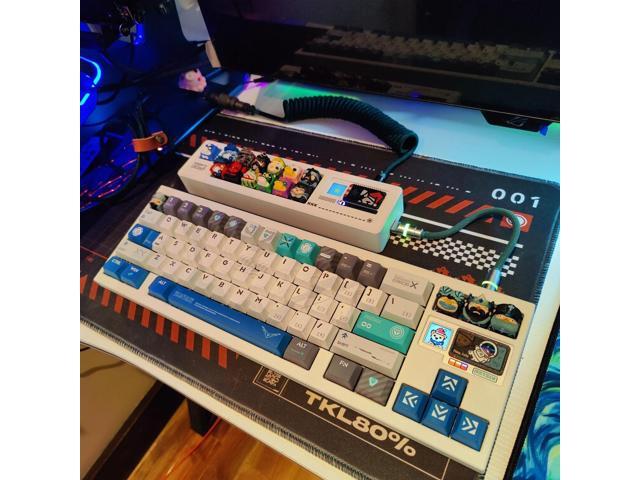 daixiahu Keycaps - Mecha Theme, Cherry Profile, 145 Keys, PBT Material, Opaque