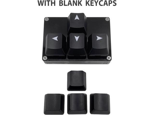 Mini 4-Key Keypad WASD Arrow Key Keycaps Keyboard One-Handed Mechanical Gaming Keypad Programmable USB-C Customized Keyboard for Working or Gaming...