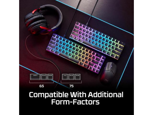 HyperX Pudding Keycaps 2 - Full Key Set - PBT - 112 Keys -White