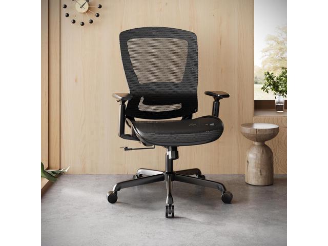 ELABEST Mesh Office Chair,Ergonomic Computer Desk Chair,Sturdy Task Chair- Adjustable Lumbar Support & Armrests,Tilt Function,Comfort Wide...