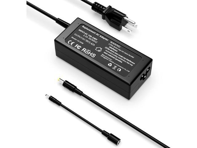 65W Charger Compatible with Acer Aspire E1 E3 E5 E11 E14 E15 E17 ES1 V3 V5 V7 F5 F15 F17 R3 R5 R7 R11 M3 M5 S3 S5 S7 Series Laptop Power Supply Cord