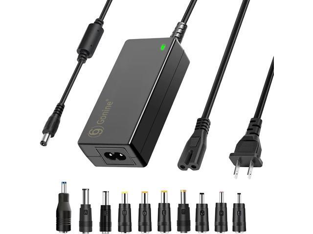 Gonine 19V 3.42A DC Power Supply Adapter 19 Volt Laptop Charger AC 100-240V 50-60hz, Compatible for 19Vdc Gateway Toshiba Acer Lenovo Asus Samsung...