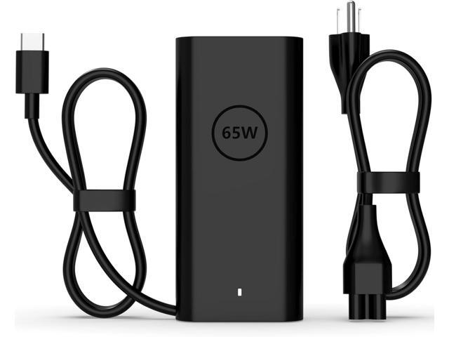 65W New Slim USB C Charger Compatible with Dell Pro 13 14 16 Plus PB13250 PB14250 PB16250, Insprion 14 16 2-in-1 Laptop 7440 7640 7430 7630 7420...