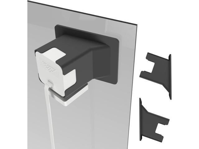 Teccle 2 Pack Angled Window Mount for Wyze Cam v4 Cam V3, 20 Degrees Tilt ( Up/Down/Left/Right ) Turn Wyze Camera into a Window Camera for Outdoor...