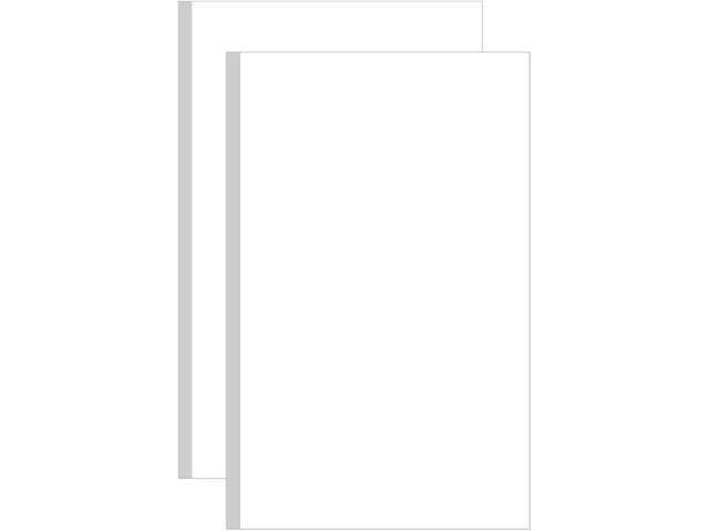 (2-Pack) 8.5' x 14' Blank Print Paper - 100Sheets/200Pages Blank Loose-Leaf Paper, Legal Size Printing in Office/Home/School, 100gsm Blank Paper