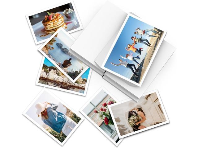 Glossy Photo Paper 4x6 inch, 500 Sheets 4R Picture Printer Paper Waterproof Professional Photographic Paper for Inkjet Printing Printer
