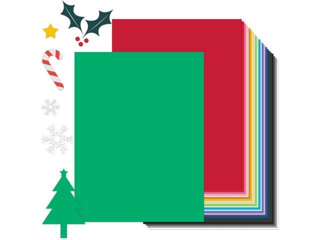 300 Sheets Colored Cardstock 8.5 x 11, Goefun 25 Colors Colored Printer Paper 65lb Construction Paper Assorted Colors for Crafts & Scrapbooking