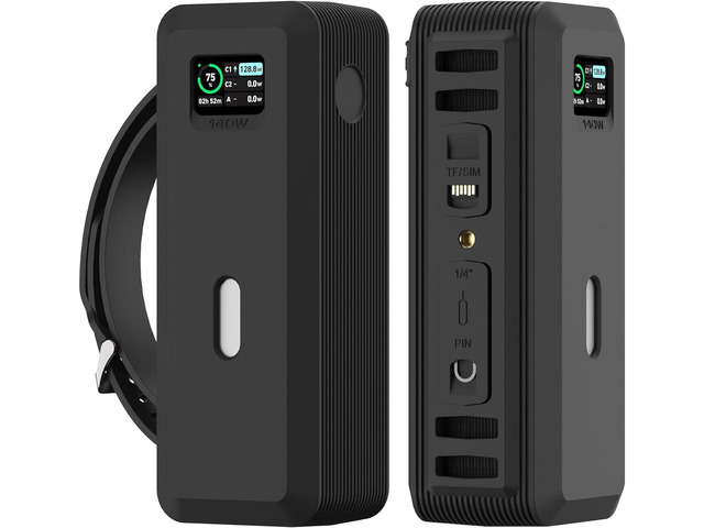 Silicone Case for Anker 737 Power Bank (24,000mAh 3-Port) 1/4-inch nut Hole, SD/SIM Card Storage Reserved Compatible with Anker 737 Power Bank...