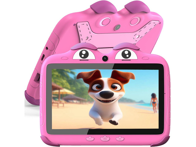 YINOCHE Kids Tablet 7 inch Tablet for Kids 3-7 Toddler Tablets for Kids Toddlers 32GB Android Children's Tab with Dual Cameras Parental Control...