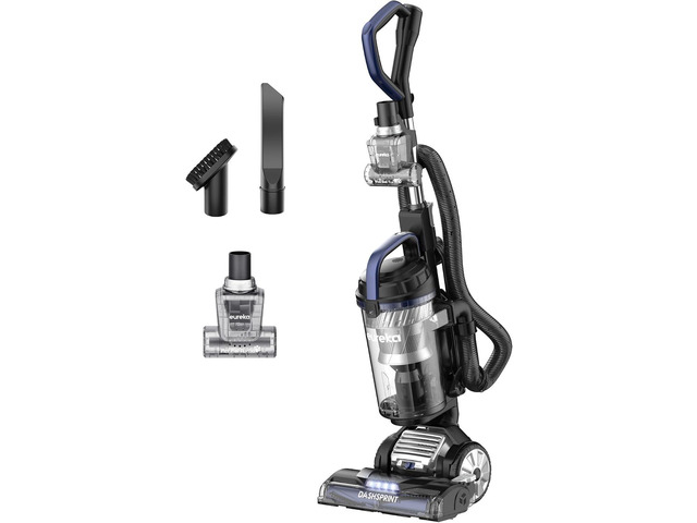 Eureka Vacuum Cleaners for Home, Dual Cyclone Suction, NEU612BL