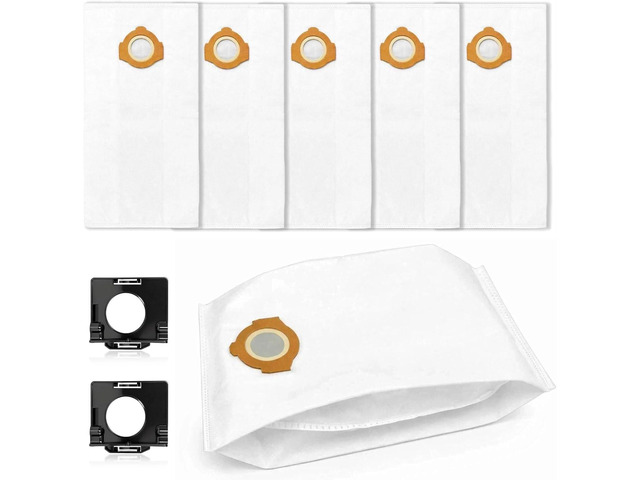 49-90-2016 Fleece Dust Bags for Milwaukee 0960-20, 0960-21 M12 FUEL 1.6 Gallon Wet/Dry Vacuum & 0970-20 M18 FUEL 2.5 Gallon Wet/Dry Vacuum, Fleece...