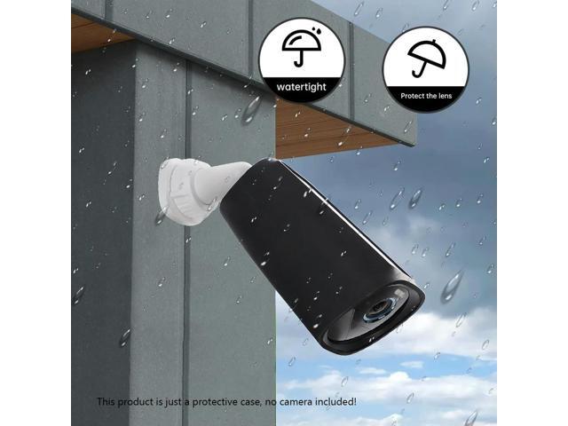 Camera Protection Cover Silicone Monitor Camera Protector UV-proof Weather-proof for Eufy Cam 3 Add-on Wireless Security Camera