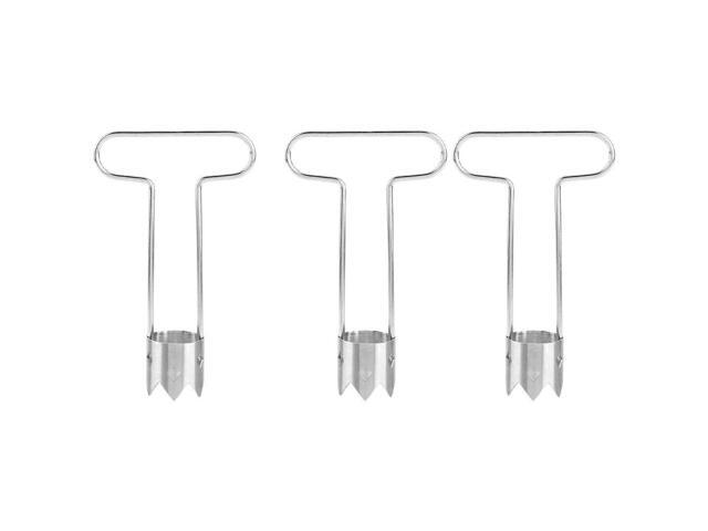 Red Bell Pepper Seed Corer Stainless Steel Pepper Corer Seed Remover Tool Fruit Core Remover Fruit and Vegetable Corer Tool