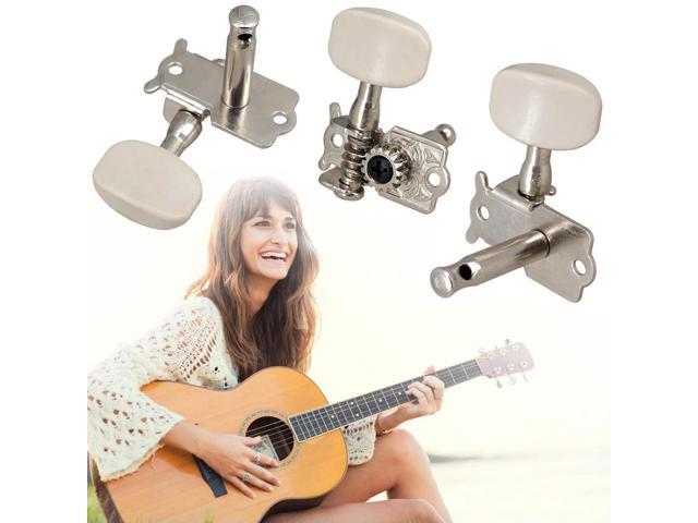6Pcs Guitar Machine Head Key Peg Tuners 3L 3R Tuner Machine Heads Guitar Knob Machine Heads Tuners for Guitar Replacement Parts