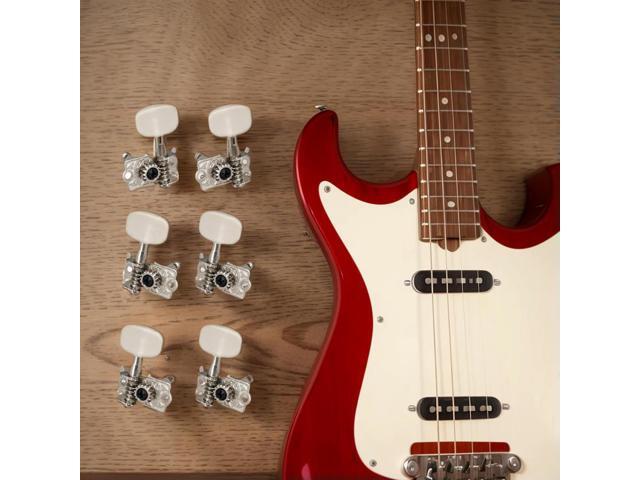 6Pcs Guitar Machine Head Key Peg Tuners 3L 3R Tuner Machine Heads Guitar Knob Machine Heads Tuners for Guitar Replacement Parts